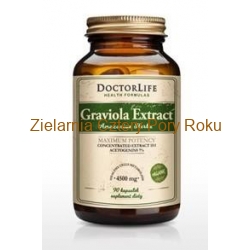 Graviola Extract 4500mg 90 kapsułek 